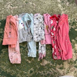 Girls 3T Pajamas - multiple sets!
